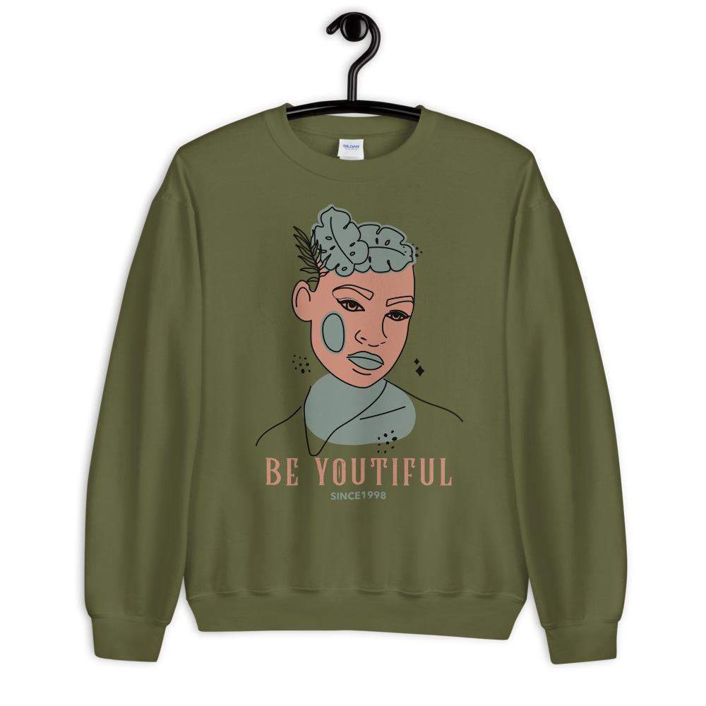 Be Youtiful  Women's Sweatshirt