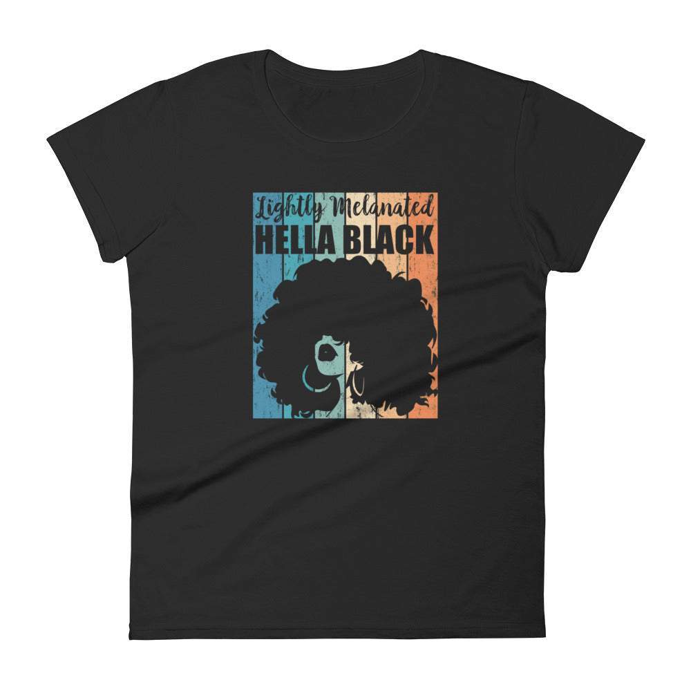 Hella Black  Graphic T-Shirt For Women