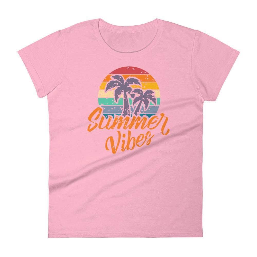 Summer Vibes Graphic T-Shirt For Women