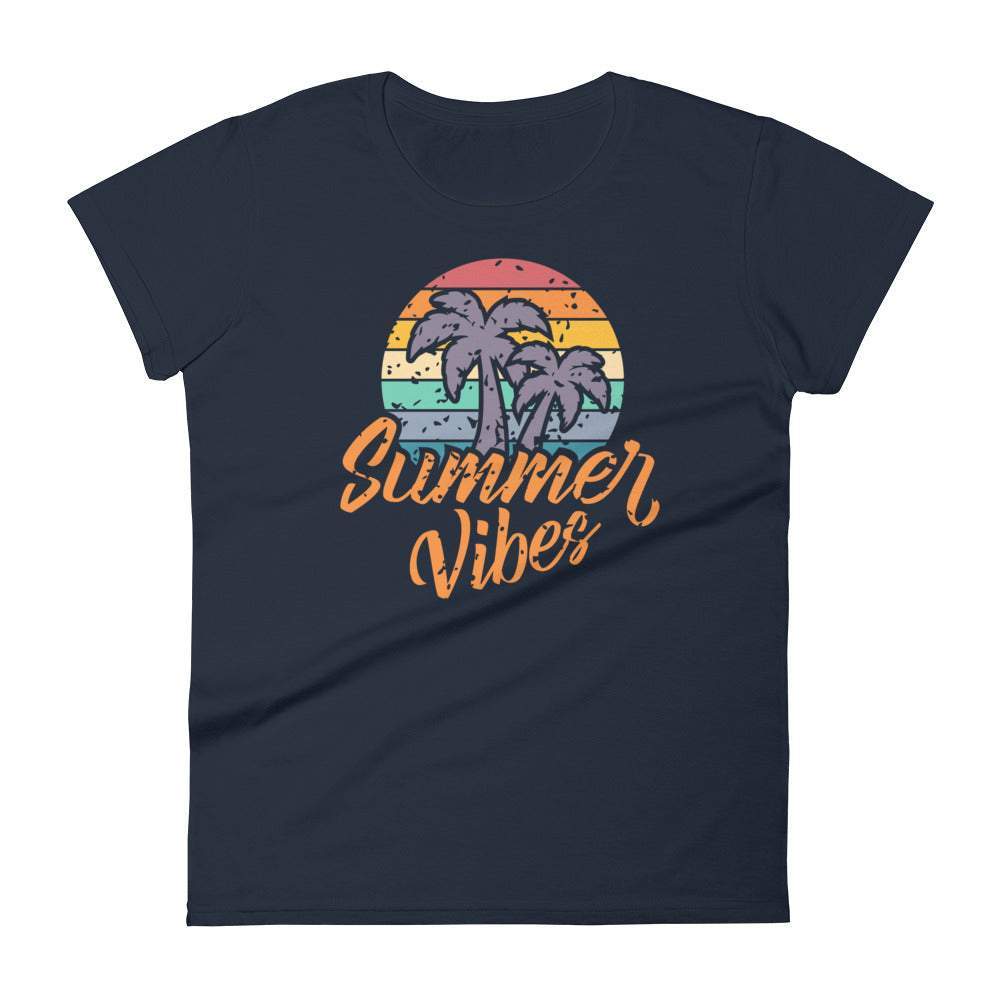 Summer Vibes Graphic T-Shirt For Women