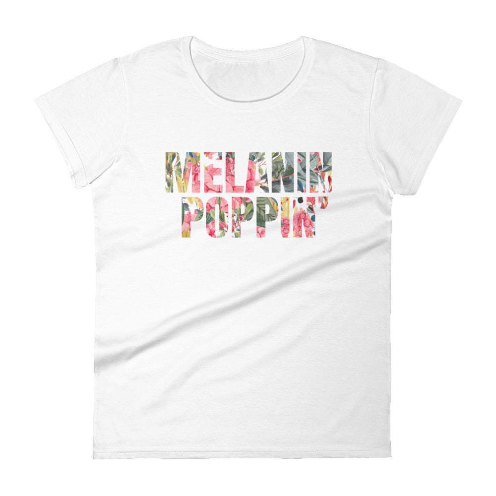 Melanin Poppin Graphic T-Shirt For Women