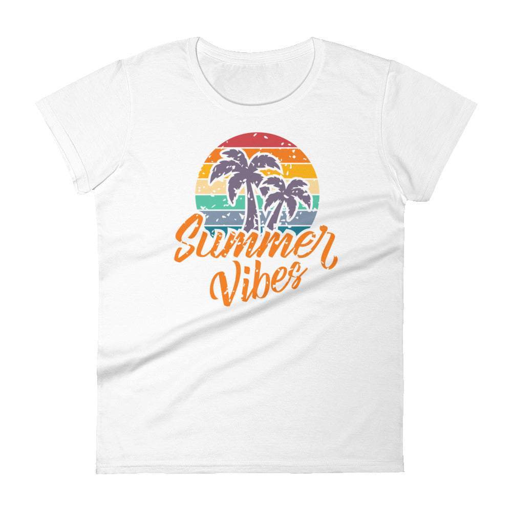 Summer Vibes Graphic T-Shirt For Women
